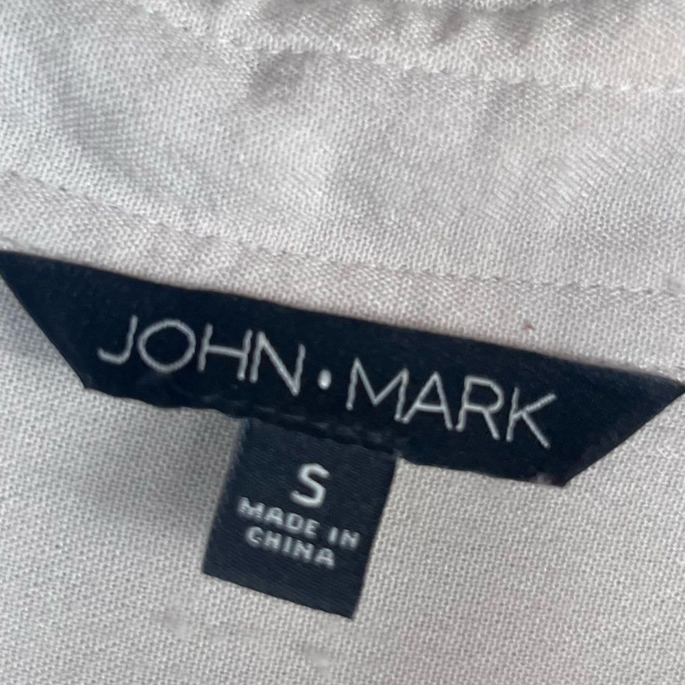 John Mark Rayon Large Button Tunic Small - image 8